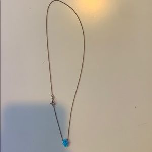 Blue Hamsa Necklace